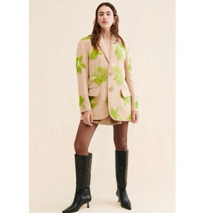 Anthropolgie X Dhruv Kapoor Oversized Sequin Blazer XS